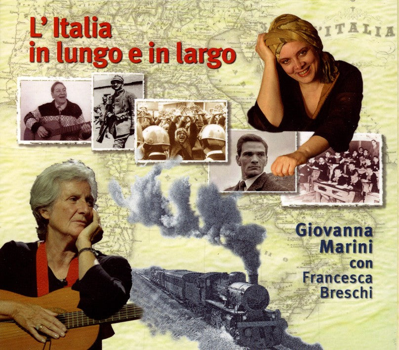 Pochette de :  L'ITALIA IN LUNGO E IN LARGO  - GIOVANNA MARINI  (CD)