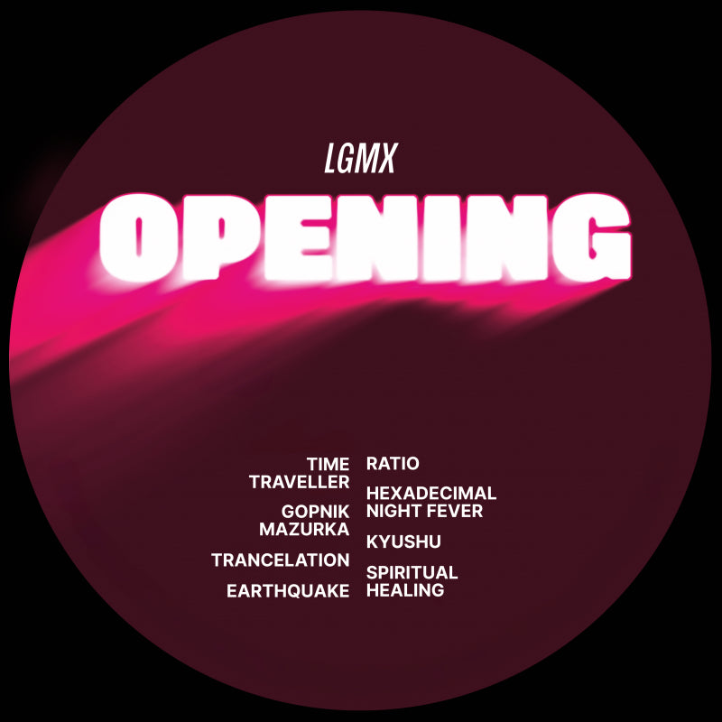 Pochette de : OPENING - LGMX (CD)